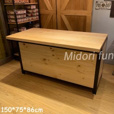 （訂製品）AB049 直拼松木餐桌